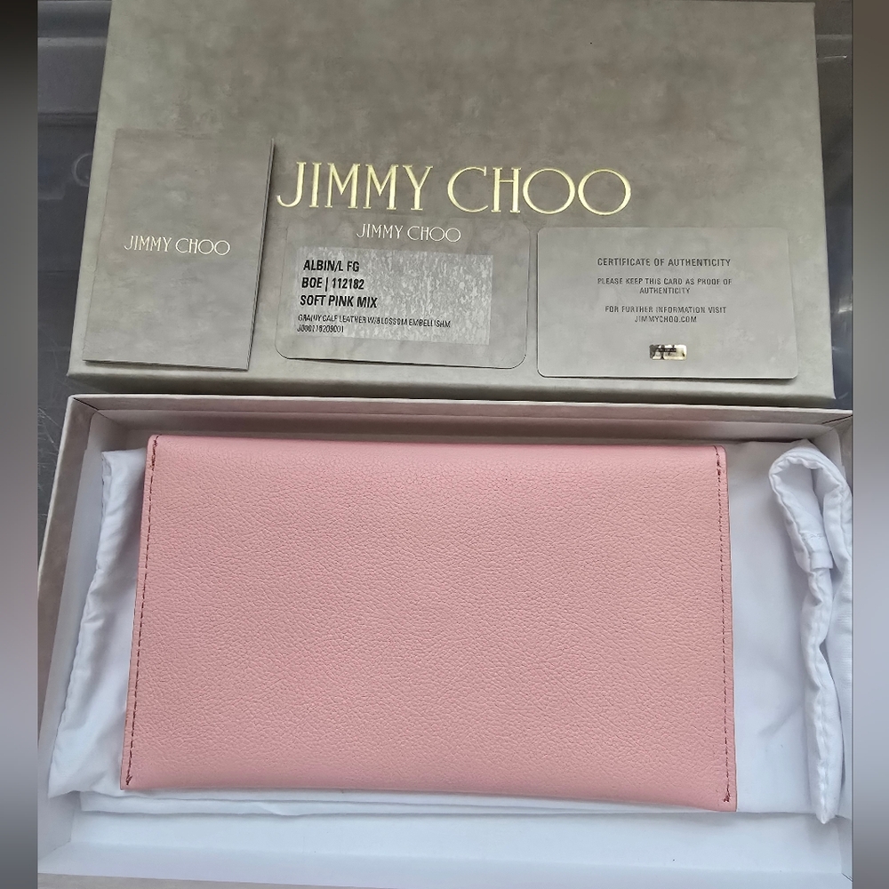 NWT Jimmy Choo Blossom Long Wallet! - Picture 6 of 15